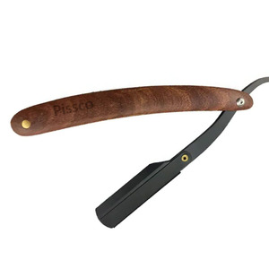 Lame de rasoir de barbier, rasoir droit en acier inoxydable allemand, rasoir pliant en acier inoxydable - Product Image 3