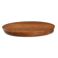 Tabla de Madera de Acacia para Amasar, Diseño Único, Ecológica, Hecha a Mano, Chakla Belan, Apta para Horno y Microondas
