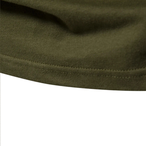 T-shirt en coton à manches longues pour hommes, col rond, patchwork, haut décontracté, léger - Product Image 4
