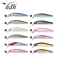 Çin Fabrikası Toptan Balıkçılık Malzemeleri Dropshipping 70mm 80mm Jerkbait Balık Yemleri Batar Tip Jerkbait Minnow Yem