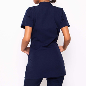 Meilleures ventes : Ensemble de blouses d'uniforme médical en coton pour infirmières et femmes du secteur de la beauté, et ensemble d'uniformes de travail (scrubs) pour femmes, vente en gros - Product Image 4