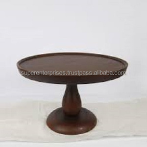 แท่นโชว์ขนมทำจากไม้ทำด้วยมือมีสไตล์แท่นวางเค้กขนมอบสำหรับโต๊ะแต่งงานแท่นวางเค้กขายดี - Product Image 1