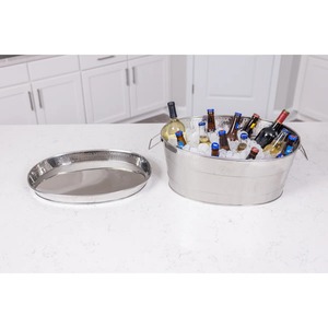 Station de refroidissement de boissons isolée avec plateau de protection pour l'intérieur et l'extérieur - Product Image 2