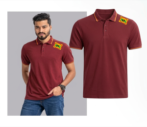 <b>Top</b> Selling <b>Men's</b> 100% Cotton <b>Polo</b> Shirt High Quality Short Sleeve Knitted Fabric Solid Golf-Inspired <b>Polo</b> <b>Neck</b> Bangladesh - Product Image 1