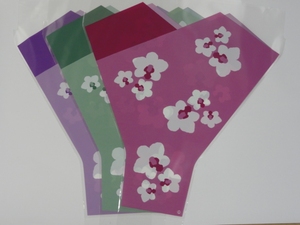 Factory Custom Waterproof Cellophane OPP (BOPP) flower wrapping <b>Paper</b> see through with heart <b>pattern</b> for Flower Bouquet - Product Image 6