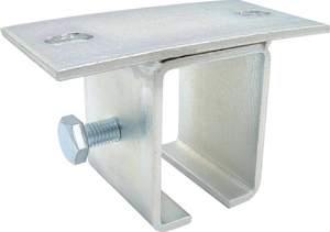 <span class=keywords><strong>Chariot</strong></span> à <span class=keywords><strong>porte</strong></span> <span class=keywords><strong>coulissante</strong></span> avec 4 roulettes en acier pour profilé 42x54x2,5 mm, 200 kg, M12, système de suspension - Product Image 3