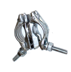 Colliers de serrage pour échafaudage en acier galvanisé de type léger de haute qualité, norme britannique BS-1139, 48,3 mm, double articulation pivotante - Product Image 4
