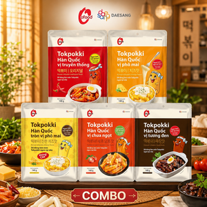 Wholesale O'Food Korean <b>Sweet</b> <b>Sour</b> Tteokbokki 140g | Mild Flavor Instant Rice Cake | Ready-to-Cook Korean Street Food - Product Image 2