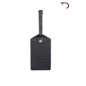 Étiquette de bagage personnalisée en cuir PVC avec logo personnalisé en métal gaufré pour les bagages en voyage pour passeport et cadeau - Product Image 1