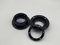 Kit de fixation d'extrémité de mélangeur anti-éclaboussures, couvercle d'isolation des résidus, bague de compression de maintien sous pression pour pompe à béton