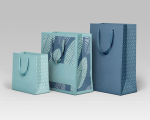 Bolsa de Compras de Papel Morado de Lujo Personalizada con Asa Troquelada, Hecha en Fábrica en Vietnam - Product Image 5
