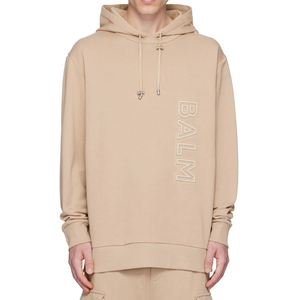 เสื้อฮู้ดดี้พรีเมียมหนานุ่มสำหรับฤดูหนาว ทรงปกติ ผ้าฟลีซหนานุ่ม 100% คอตตอน ไหล่ตก ทรงยูนิเซ็กส์ สตรีทแวร์ รับสกรีนโลโก้ มีซับใน - Product Image 1