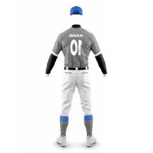 2026 Latest Design Baseball <b>Suit</b> Training Uniform OEM Service Quick Dry Solid Color Sublimated Design Uniform Pattern Plain Kit - Product Image 3