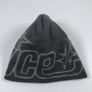 Fashion <b>Cap</b> Custom Color Beanie Hat Soft Knit <b>Winter</b> <b>Cap</b> with Pattern Design Unisex Warm Street Style Beaded Beanies - Product Image 5