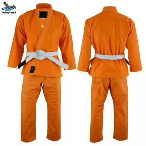 Combinaison de Jiu-Jitsu Brésilien (BJJ) extensible en gros, uniforme d'arts martiaux, vêtements d'entraînement de karaté avec logo personnalisé, 100 % coton léger - Product Image 5