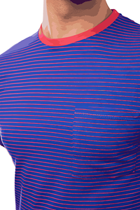 T-shirt Homme Col Carré Manches Courtes 2025 – 100% Coton Satiné Tricoté Personnalisé Numérique Uni Respirant Séchage Rapide Formel - Product Image 4