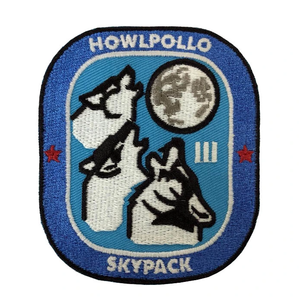 Badges brodés en gros, patchs appliqués personnalisés pour vêtements, logo personnalisé, OEM, ODM, fournisseur d'usine en gros, qualité supérieure - Product Image 1
