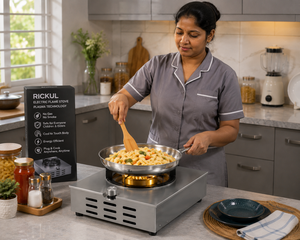 Rickul Smart Electric Plasma <b>Stove</b> – Energy Saving Gas-Free Kitchen Cooktop - Product Image 3