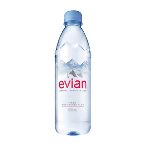 Eau Minérale Professionnelle Evian Prestige 750ml Bouteille en Verre Pour la Haute Cuisine - Product Image 1