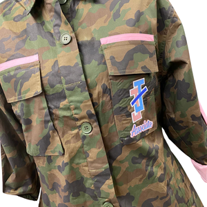 เสื้อแจ็คเก็ตลายพรางแบบซิปเต็มตัว เสื้อผ้าสำหรับกิจกรรมกลางแจ้ง น้ำหนักเบา สไตล์ลำลอง เสื้อผ้าแฟชั่น สำหรับใส่ในชีวิตประจำวัน - Product Image 6