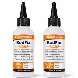 Adhesivo Líquido No Tóxico CHAEWOORA de Corea para Impresión 3D, Fuerte Adhesión, Fácil de Limpiar, Secado Rápido, Bajo Olor, Soluble en Agua - Product Image 6