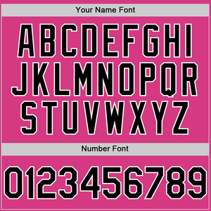 Camiseta de béisbol personalizada de talla grande, cosida, 100% poliéster, uniformes de equipo, camisetas rosa y blanco, color OEM, camisetas con botones. - Product Image 5