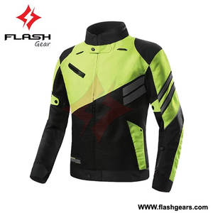 Chaqueta de Motociclismo Impermeable de Cordura Hecha a Medida para Hombre, Chaqueta de Aventura con Protección CE Reforzada - Product Image 2