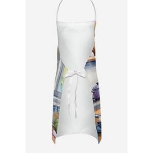 Unisex Large Multicolor Pekingese the Chef <b>Apron</b> for Cooking Baking <b>Gardening</b> for Adult Men and Women - Product Image 4