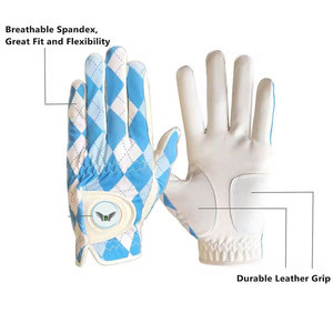 Gants de golf en cuir Cabretta personnalisables de haute qualité, best-sellers, couleur personnalisée, respirants, antidérapants, pour l'extérieur - Product Image 6