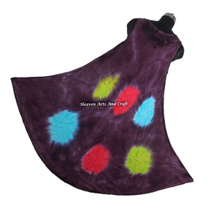 Robe longue maxi sans manches en rayonne tie-dye personnalisée pour femme – Tenue de soirée décontractée et sexy pour l'été - Product Image 2