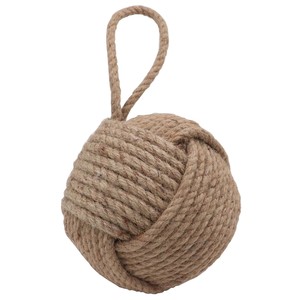 Bola Decorativa de Yute Natural con Asa - Decoración Rústica para el Hogar al por Mayor - Product Image 4