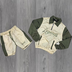 Conjunto Deportivo de Nylon para Hombre 2026 con Logotipo Personalizado, Chaqueta y Pantalones Cortavientos de Dos Piezas, Conjuntos Cortavientos de Poliéster para la Temporada de Otoño - Product Image 2