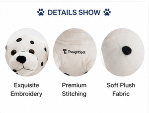 Peluche de Perrito Personalizado, Juguete de Peluche Suave, Almohada de Perrito de Dibujos Animados Kawaii, Tela de Velboa Suave, Regalo para Niños, Logotipo Personalizado OEM - Product Image 2