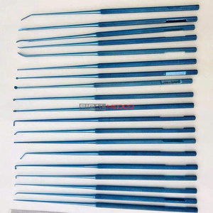 Ensemble de micro-dissecteurs de qualité supérieure NEUF, 19 dissecteurs chirurgicaux, acier inoxydable allemand, certifié CE ISO, manuel, chirurgie générale - Product Image 4