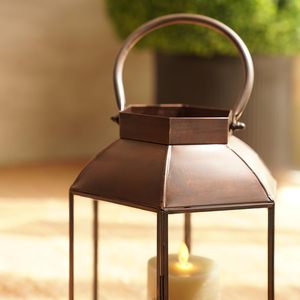 Premium Brown Antique Finish Lantern Pure Home Living Metal <b>Candle</b> Holder Rustic Home Decor At <b>Bulk</b> Wholesale Export - Product Image 1