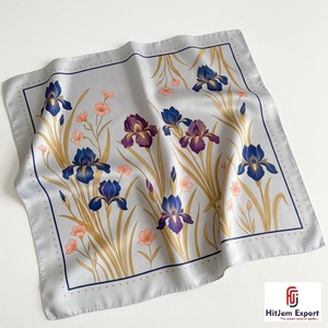 Écharpe bandana personnalisée en tissu de qualité supérieure, étiquette blanche, fabricant OEM ODM, produits textiles personnalisés de Zanzibar, approvisionnement en gros - Product Image 2