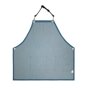 Genuine Leather Work <b>Apron</b> Unisex Adjustable Straps Multi Pocket Abrasion Resistant Barber Salon <b>Kitchen</b> <b>apron</b> for professionals - Product Image 4