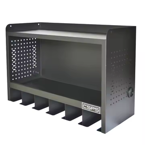 Armoire à outils murale VNWCO76A3BB2 de 76cm avec panneau perforé pour une organisation efficace du garage - Product Image 3