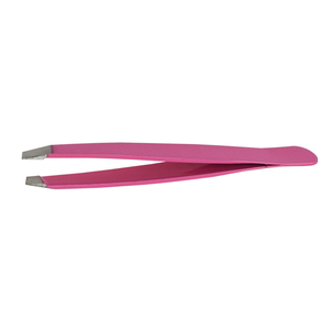Pinzas para Cejas con Grabado de Logotipo de Marca Personalizada, Punta Inclinada, Herramienta de Acero Inoxidable, Color Único, Fabricante Mayorista - Product Image 2