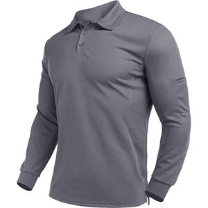 Custom Logo Men <b>Long</b> <b>Sleeve</b> Tee Blank Crew Neck <b>T</b>-<b>Shirt</b> Private Label Clothing Supplier - Product Image 4