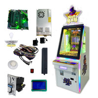 Machine de jeu d'arcade commerciale Mad Magiciane Coin Pusher pour centres de divertissement intérieurs et zones de jeux pour enfants, 110/220V, prise EU/US/UK/AU