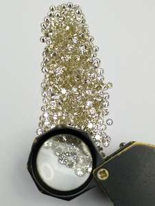 Diamantes duraderos extraídos de la tierra de 1.80 mm a 2.05 mm con claridad SI JK y color para relojes de lujo, collares y joyería hip-hop. - Product Image 6