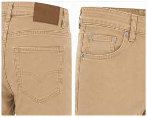 Jeans en denim pour homme Ahint Industries, taille mi-haute, coupe slim, coupe droite, bleu vintage, décontracté, hiver, uni, respirant, léger - Product Image 3
