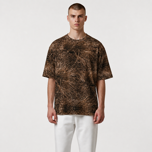 Camiseta de Camuflaje Vintage Personalizada para Hombre, Camiseta de Caza con Estampado Completo, Camisetas con Estampado de Árboles - Product Image 1