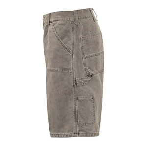 Nouveau design de shorts en jean avec ceinture élastique personnalisée, shorts en jean pour hommes, fabrication OEM, shorts en jean délavé léger - Product Image 4