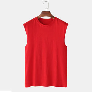 <b>Cheap</b> Price Men's Ribbed Tank Top Casual Custom Printed Men's Tank Top Unisex Slim Fit Tank Top For Men - Product Image 6
