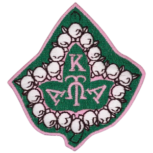 Parche Bordado Rosa y Verde AKA, Termoadhesivo o para Coser, para Sudaderas, Chaquetas, Mochilas y Gorras - Product Image 1