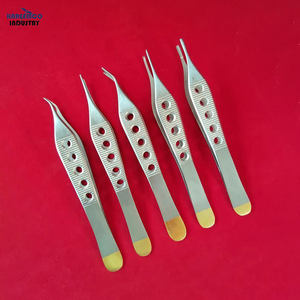 ชุดเครื่องมือผ่าตัดขนาดเล็กแบบแมนนวล ADSON จำนวน 5 ชิ้น พร้อมด้ามจับแบบมีรู ได้รับการรับรองมาตรฐาน CE ระดับ Class I - Product Image 1