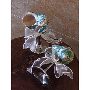 Verres à vin en verre et coquillages marins les plus demandés, à motifs uniques inspirés de la nature, conçus à la fois pour la fonctionnalité et la décoration. - Product Image 3