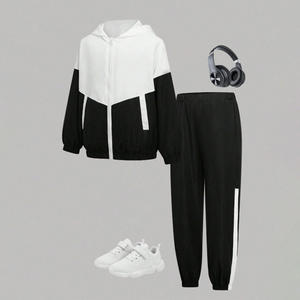 Conjunto de Chaqueta y Pantalón Impermeable Unisex, Personalizable con Marca, Traje Deportivo para Viajes, Senderismo y Actividades al Aire Libre - Product Image 5